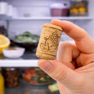 Korkový špunt v lednici: jednoduchý trik proti zápachu 🌿