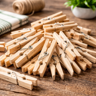 7 chytrých triků s kolíčky na prádlo, které vám usnadní život doma i na zahradě 🌿