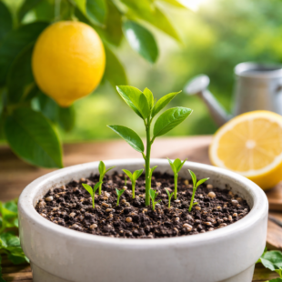 🍋 Jak si vypěstovat vlastní citronovník z pecky a provonět si domov ✨🌿