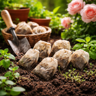 🌿 Nevyhazujte čajové sáčky: tento jednoduchý trik může proměnit vaši zahradu 😳🌱