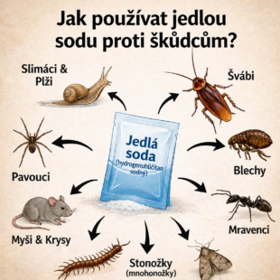 Přirozená ochrana proti škůdcům pomocí jedlé sody: Tyto jednoduché triky opravdu fungují ✨